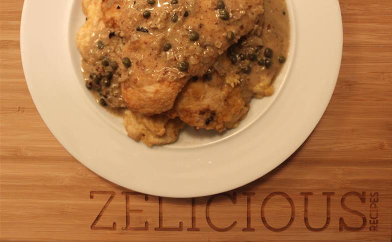 Pan-Seared Chicken Breast with Caper Lemon Sauce